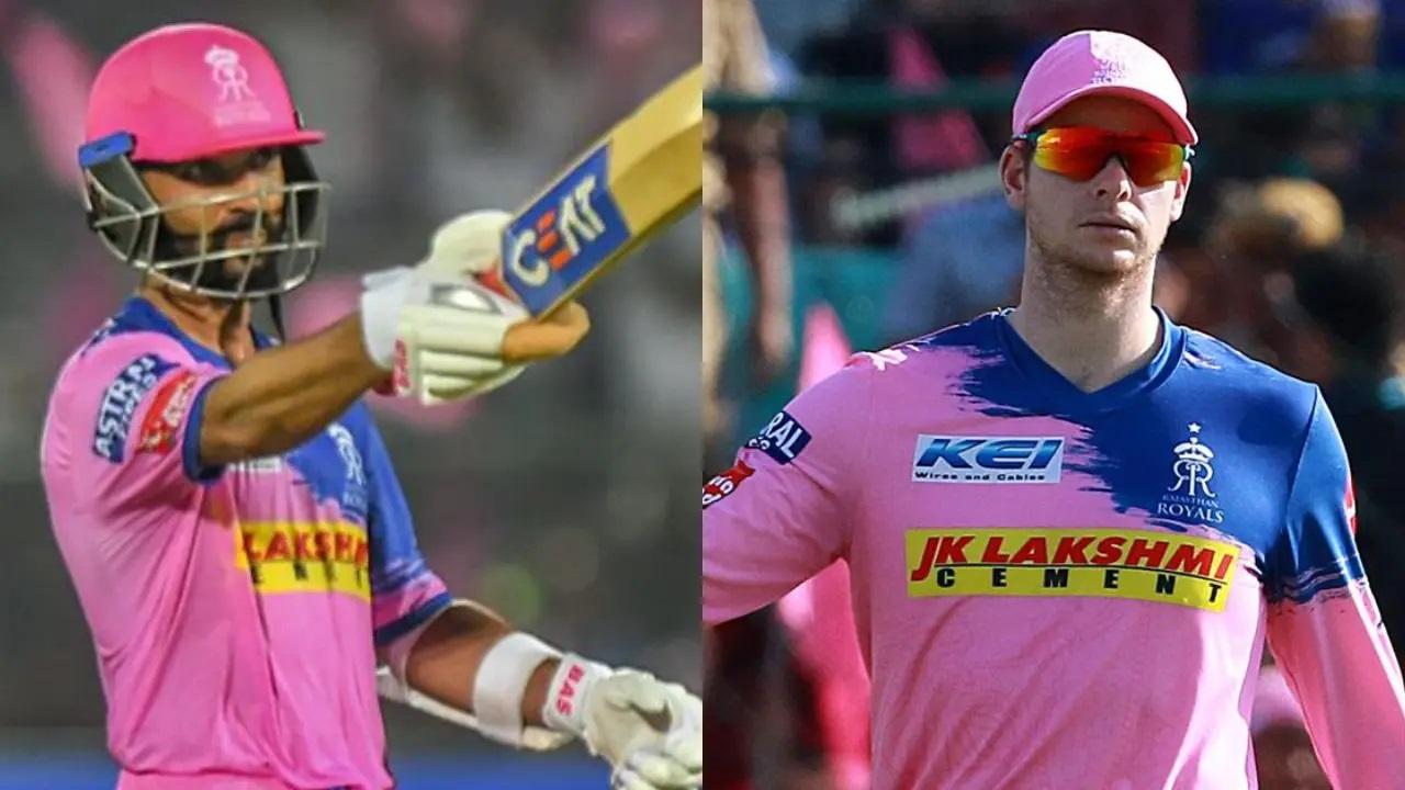 अजिंक्य रहाणे
आईपीएल 2019 में अजिंक्य रहाणे को स्टीव स्मिथ की जगह राजस्थान रॉयल्स का कप्तान बनाया गया. बाद में स्टीव स्मिथ ने विश्व कप की तैयारी के लिए भारत छोड़ दिया. रहाणे को फिर से आरआर का कप्तान बनाया गया. 2019 सीज़न के बाद, रहाणे को दिल्ली कैपिटल्स में ट्रेड कर लिया गया और वर्तमान में वह चेन्नई सुपर किंग्स के लिए खेल रहे हैं.