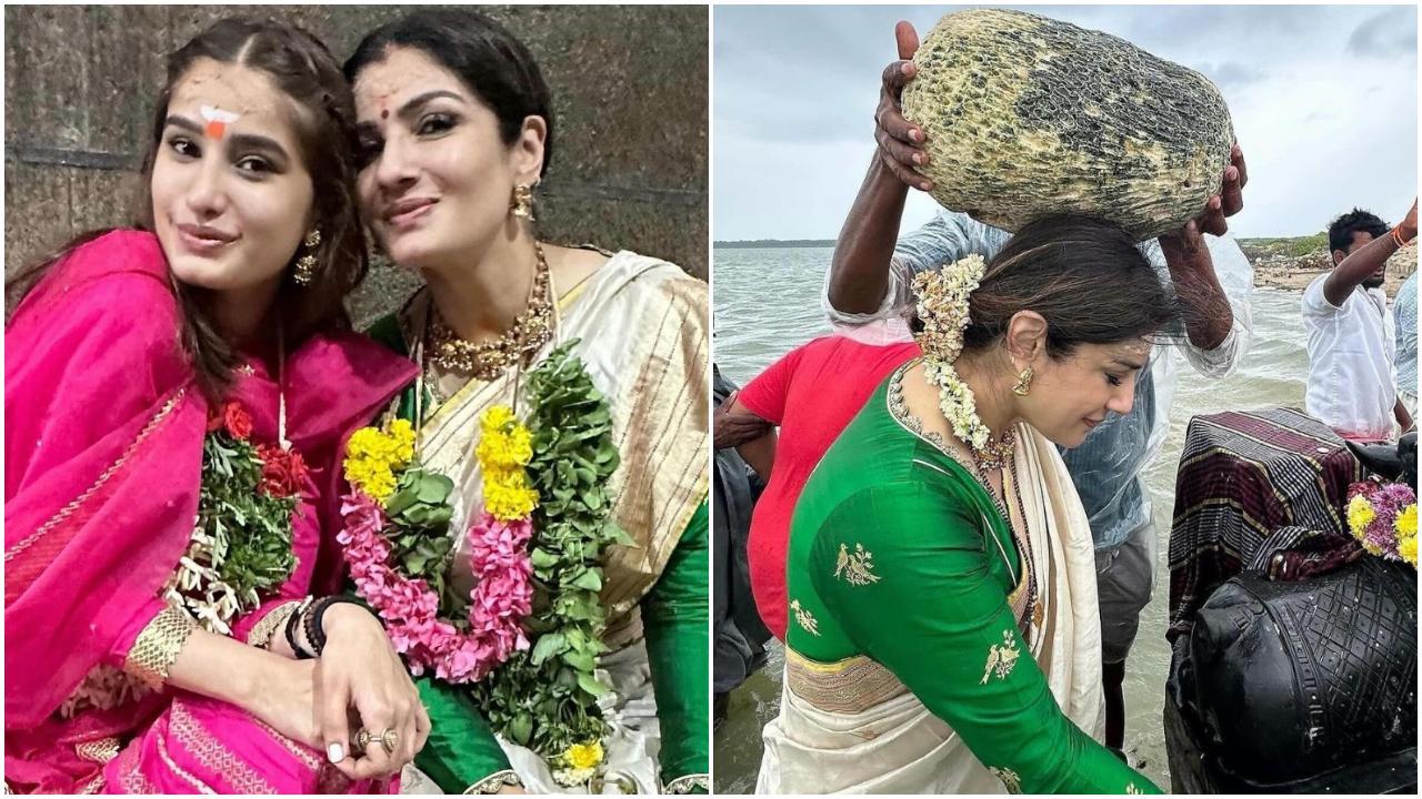 Raveena Tandon Jyotirlinga Trip