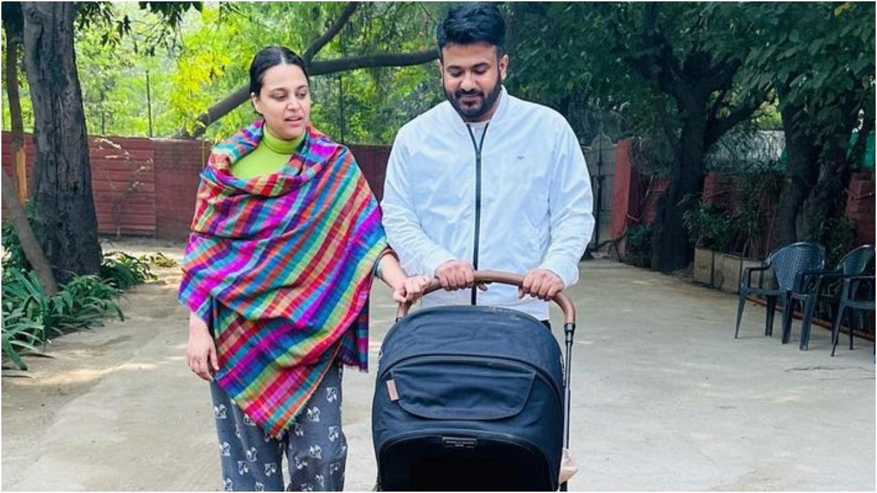 स्वरा भास्कर ने बेटी का चेहरा दिखाने से किया इनकार