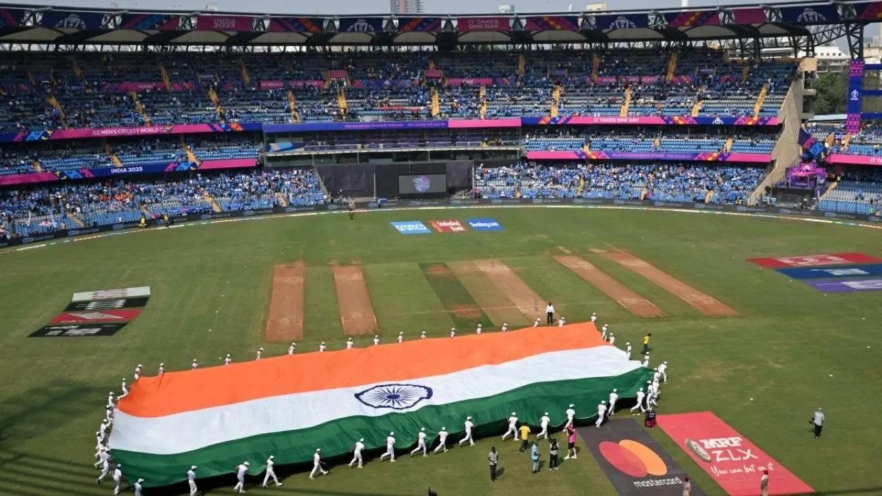 वानखेड़े स्टेडियम (तस्वीर: एएफपी)