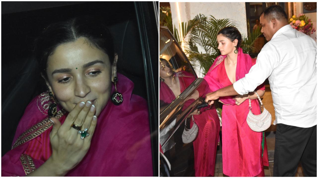 Alia Bhatt Spotted