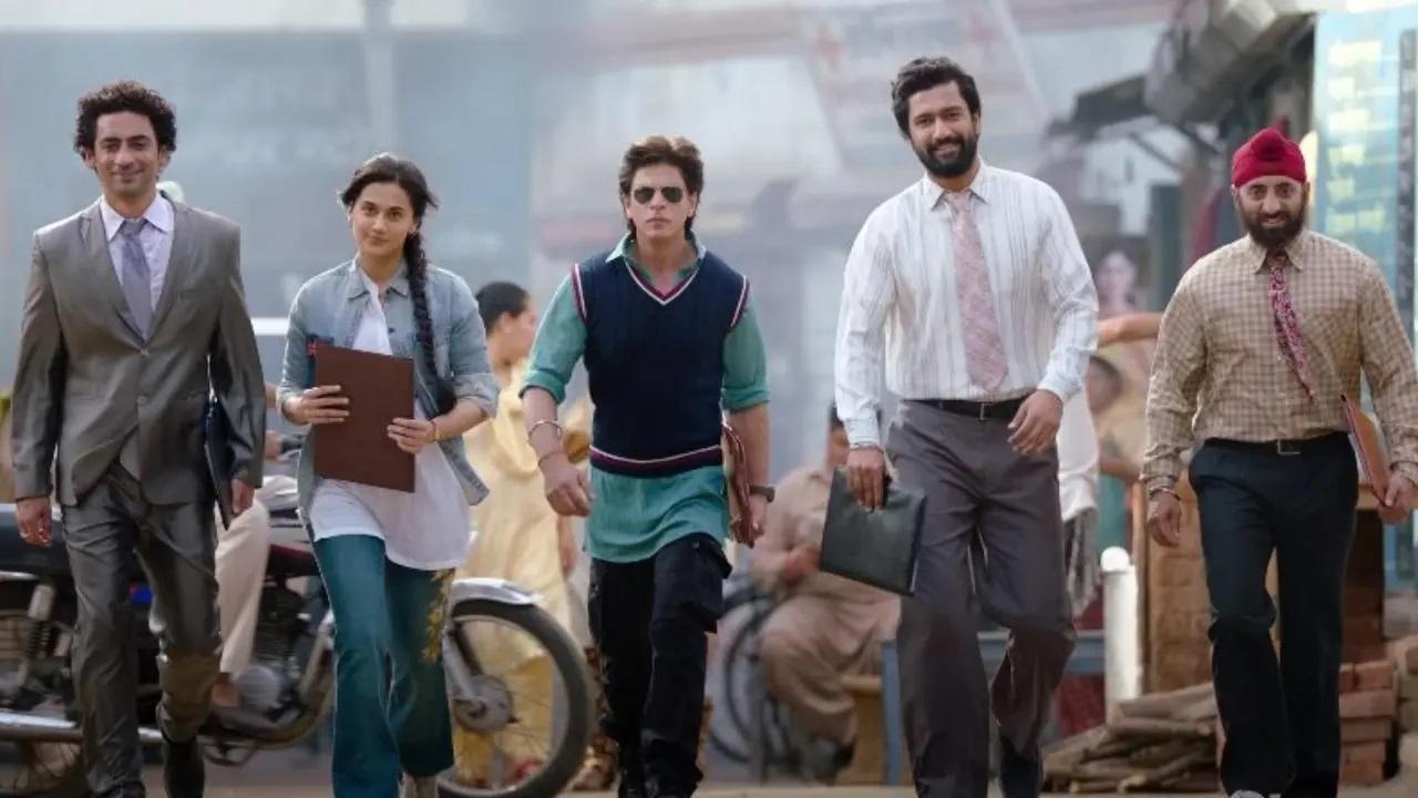 डंकी ड्रॉप 1 में शाहरुख, तापसी और विक्की