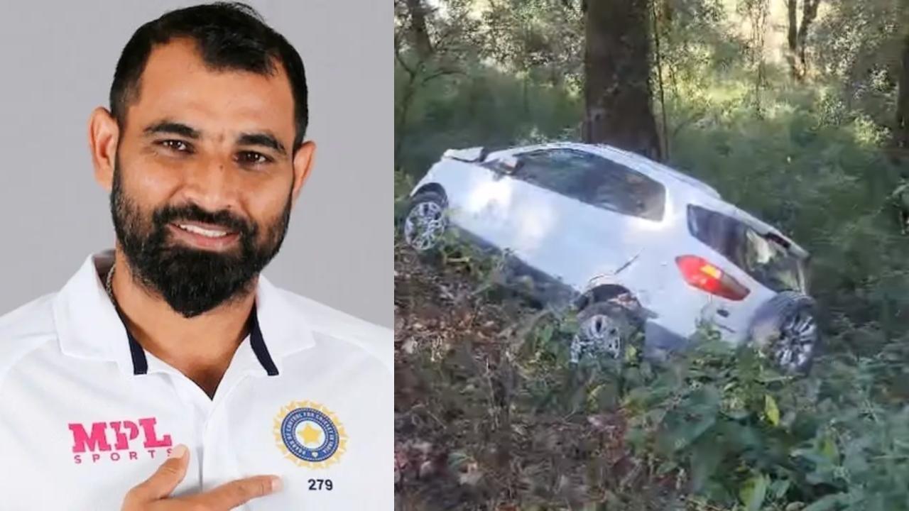 मोहम्मद शमी और कार की फाइल फोटो.