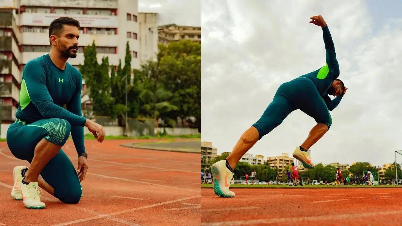 एक्टर अंगद बेदी ने दुबई में आयोजित प्रतिष्ठित ओपन इंटरनेशनल मास्टर्स 2023 एथलेटिक्स चैंपियनशिप में 400 मीटर दौड़ में स्वर्ण पदक जीतकर अपने अंतरराष्ट्रीय खेल करियर की शुरुआत की.