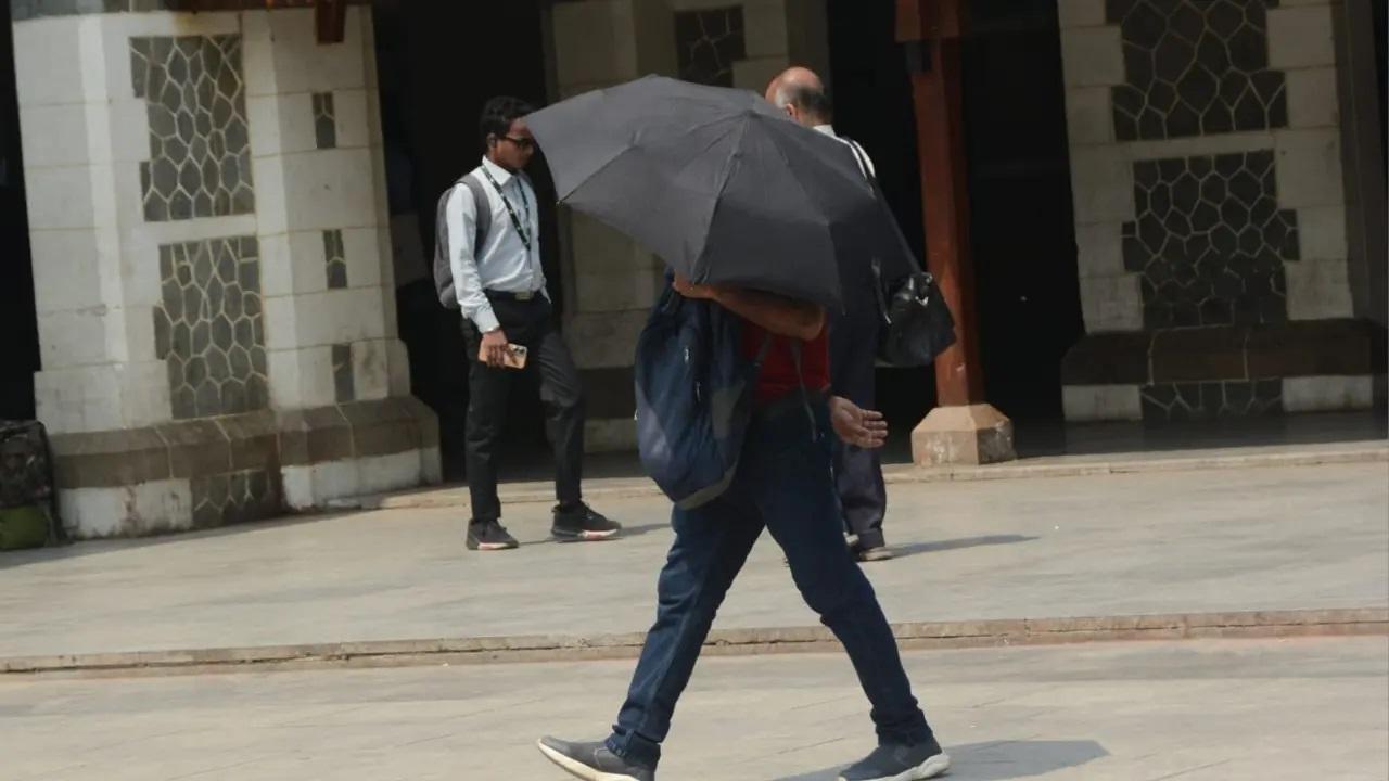 सोमवार को कोलाबा और सांताक्रूज़ वेधशालाओं ने क्रमशः 37.9 डिग्री सेल्सियस और 34.7 डिग्री सेल्सियस अधिकतम तापमान दर्ज किया था.