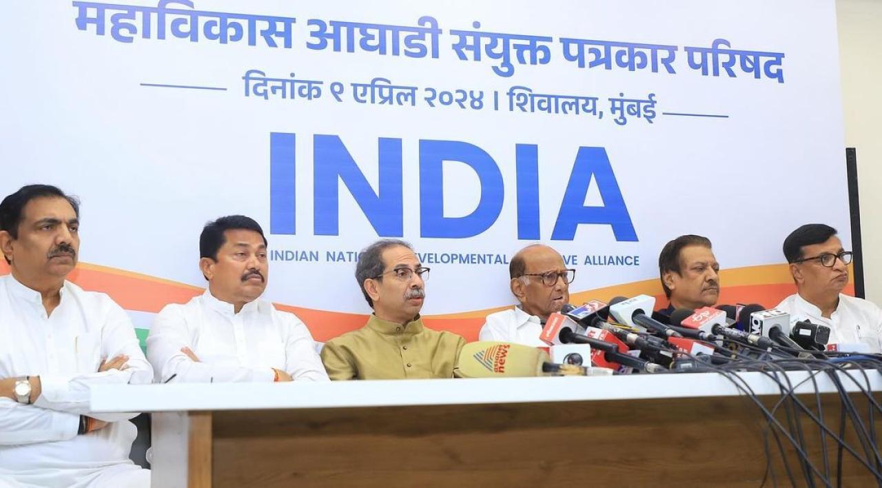 कांग्रेस ने विवादास्पद सांगली और भिवंडी सीटों पर अपना दावा छोड़ दिया, जहां अब शिवसेना (UBT) और NCP (एसपी) चुनाव लड़ेंगी. Pic/Sameer Abedi