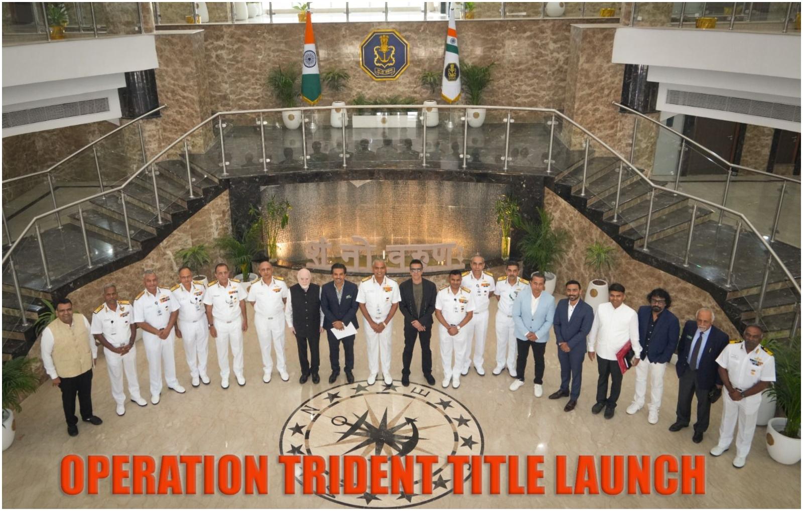 प्रोजेक्ट की घोषणा नौसेना भवन नई दिल्ली में एडमिरल आर हरि कुमार सीएनएस, रितेश सिधवानी (निर्माता, एक्सेल एंटरटेनमेंट), कासिम जगमगिया और विशाल रामचंदानी (सह-निर्माता, एक्सेल एंटरटेनमेंट), अभिनव शुक्ला (निर्माता, सनशाइन डिजीमीडिया) प्रियंका बेलोरकर (सह-निर्माता, सनशाइन डिजीमीडिया) की उपस्थिति में हुई. 