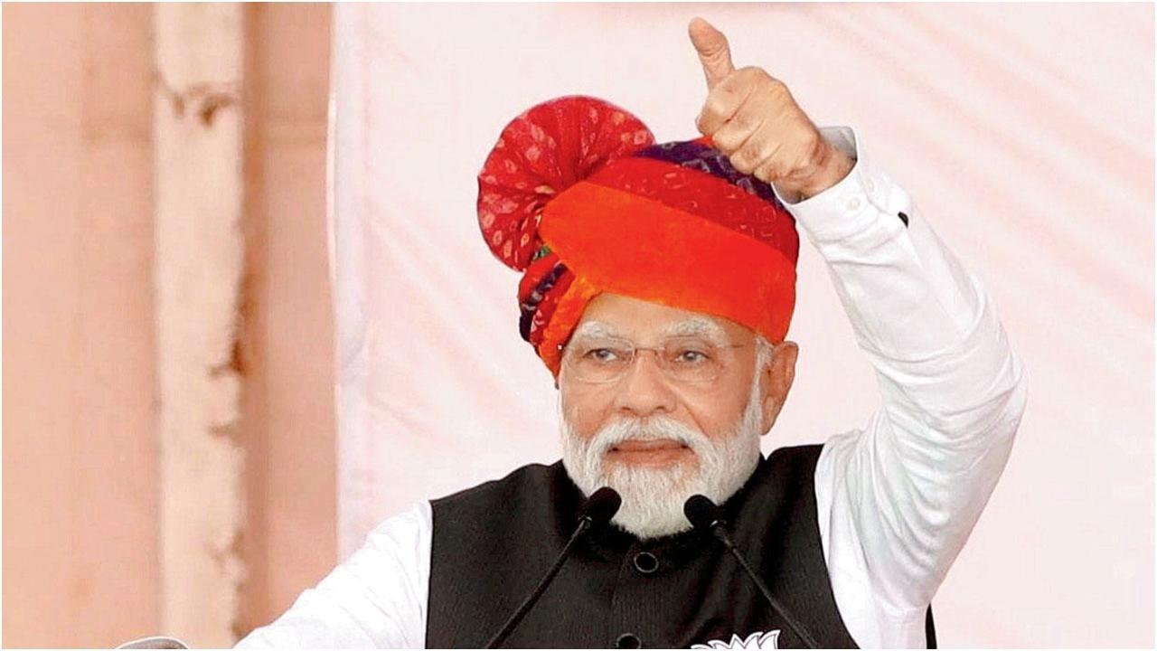प्रधानमंत्री नरेंद्र मोदी की फाइल फोटो
