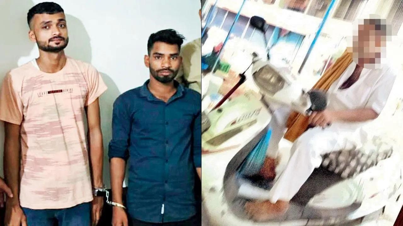 दो निशानेबाज; पनवेल के हरि ग्राम गांव के मकान मालिक ने सलमान खान के शूटरों को फ्लैट किराए पर दिया था. तस्वीर/राजेश गुप्ता