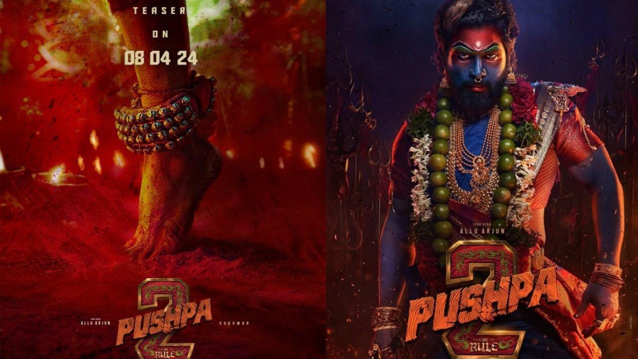 अल्लू अर्जुन की फिल्म पुष्पा का नया पोस्टर हुआ रिलीज़. (फोटो/एक्स)