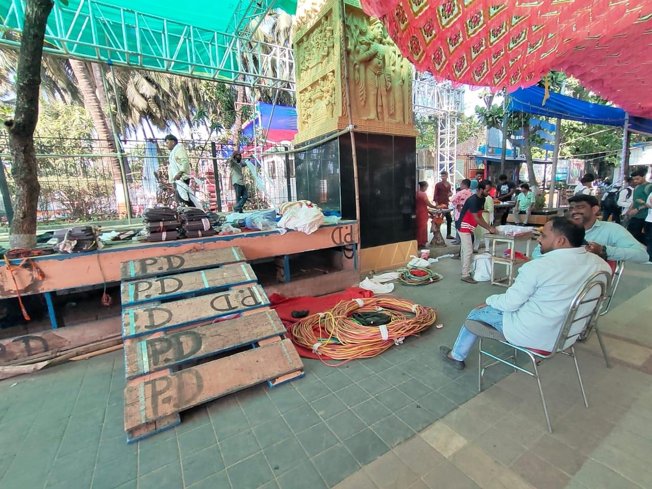 दादर की चैत्यभूमि में भीमराव अंबेडकर की जयंती मनाई जाएगी. इसके लिए तैयारियां शुरू हो चुकी हैं.