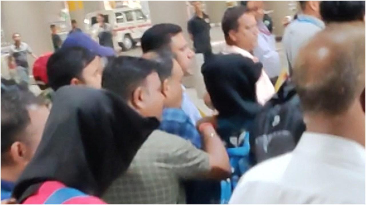 सलमान खान के घर पर गोली चलाने वाले शूटर्स को क्राइम ब्रांच लाई मुंबई. (फोटो/योगेन शाह) 