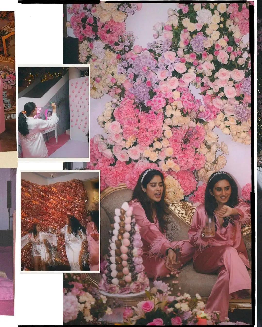 एक तस्वीर में हमने राधिका की भाभी श्लोका मेहता और उनकी सबसे अच्छी दोस्त जान्हवी को कुछ मजेदार करते हुए देखा.