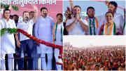 राहुल गांधी ने कहा, `संविधान कोई किताब नहीं बल्कि गरीबों, आदिवासियों, दलितों, आम नागरिकों के अधिकारों का दस्तावेज है.` 