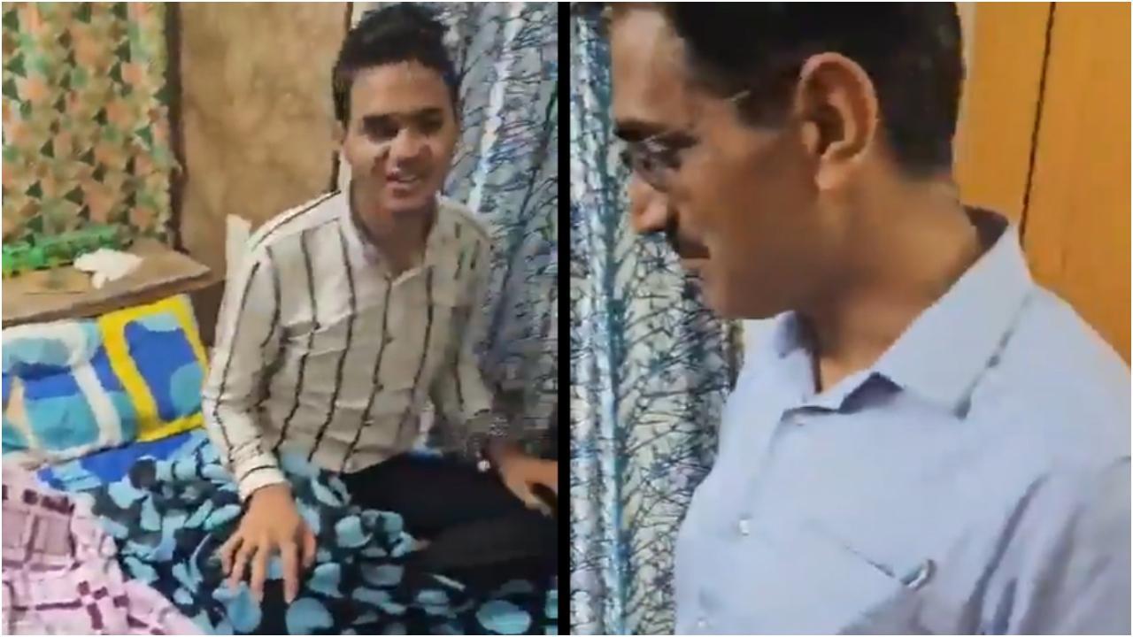 वायरल वीडियो का स्क्रीन शॉट (छवि सौजन्य सोशल मीडिया)