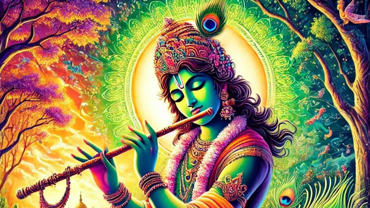 कृष्ण के मन में भी गहरी पीड़ा थी. 