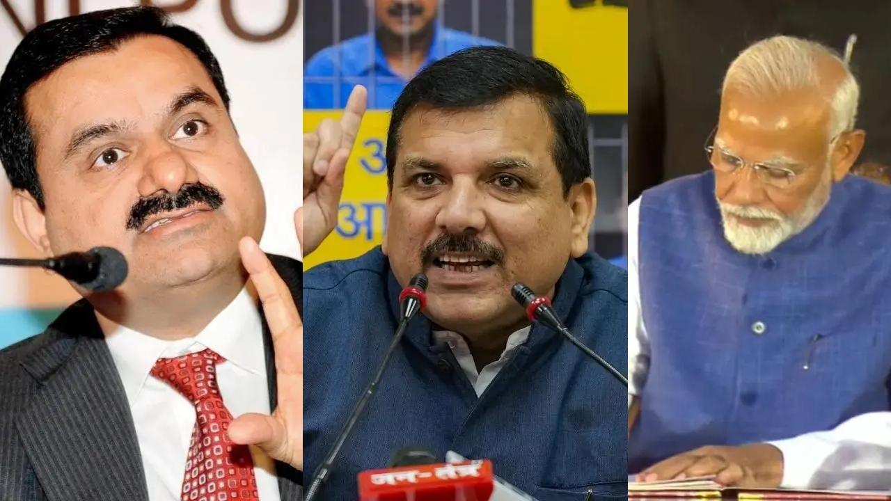 पीएम मोदी पर आप नेता संजय सिंह ने साधा निशाना.