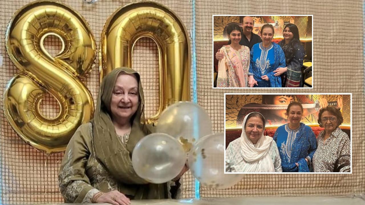 सायरा बानो ने खुद बर्थडे सेलिब्रेशन की तस्वीरें और वीडियो सोशल मीडिया पर शेयर की हैं. 