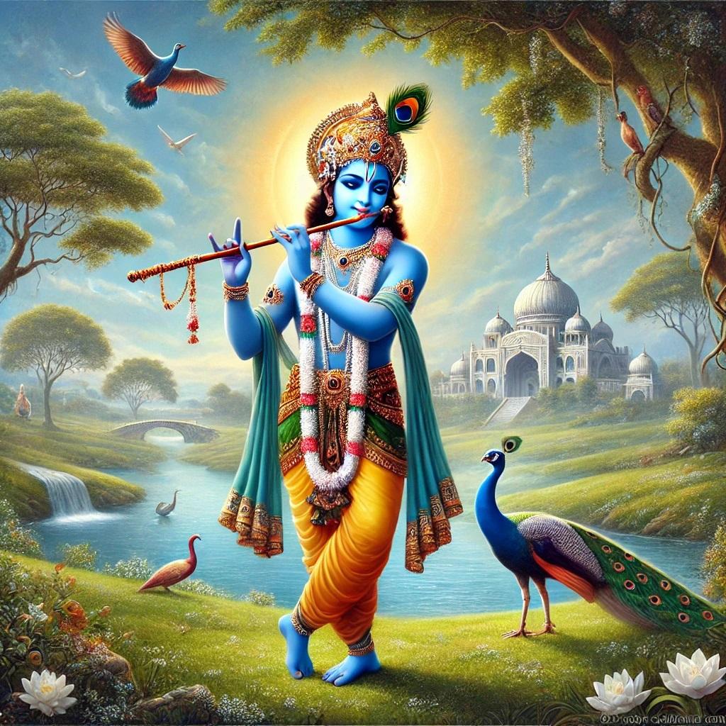 मुरलीधर (फ्लूट बजाने वाले): कृष्ण का यह रूप उनके संगीत प्रेम और भक्ति को दर्शाता है. वे बांसुरी बजाते हैं और अपने संगीत से गोपियों को आकर्षित करते हैं. यह उनकी आध्यात्मिक और प्रेमपूर्ण शक्ति का प्रतीक है.