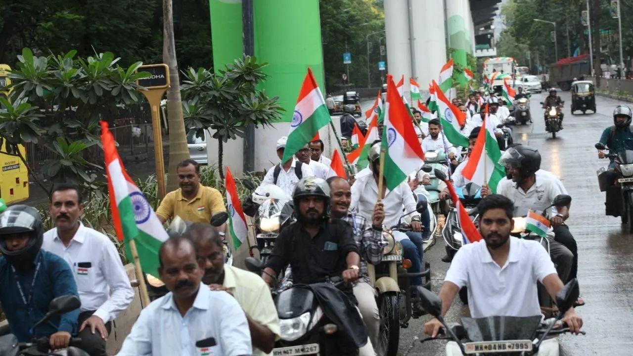 BMC held Tiranga Yatra on Sunday/ BMC