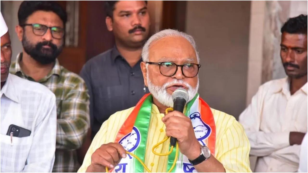 एनसीपी नेता छगन भुजबल। तस्वीर/X