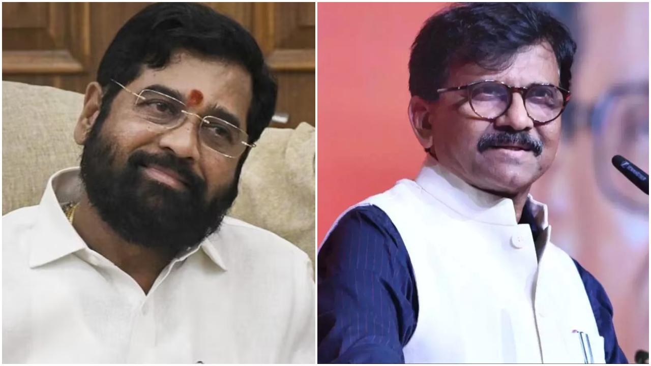 संजय राउत ने शिंदे के बारे में कहा कि, 