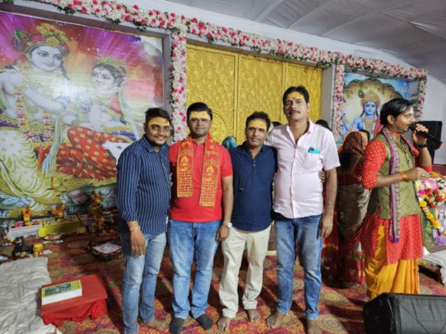 श्रीमद् भागवत कथा का आयोजन बहुजन विकास अघाड़ी द्वारा किया गया है. 