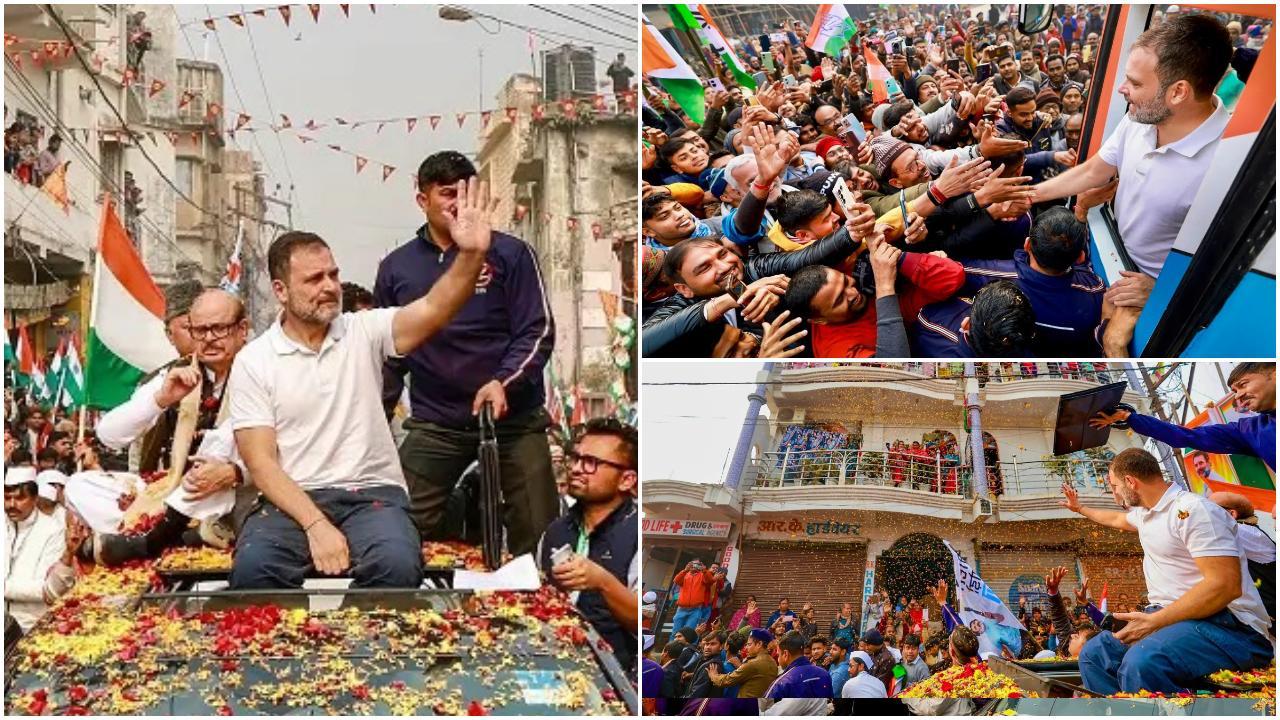 कांग्रेस नेता राहुल गांधी के नेतृत्व में `भारत जोड़ो न्याय यात्रा` गुरुवार को पश्चिम बंगाल के मुर्शिदाबाद जिले में प्रवेश कर गई.