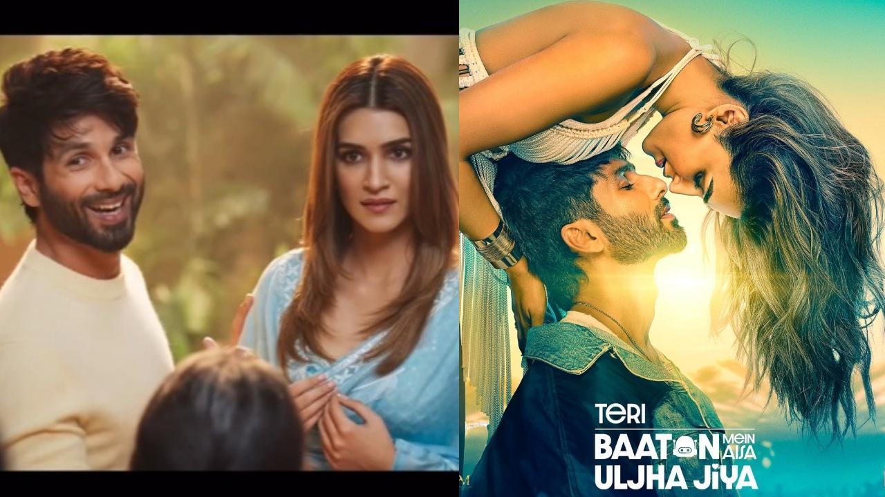 `तेरी बातों में ऐसे उलझा जिया` फिल्म में कृति सेनन और शाहिद कपूर. फोटो/इंस्टाग्राम