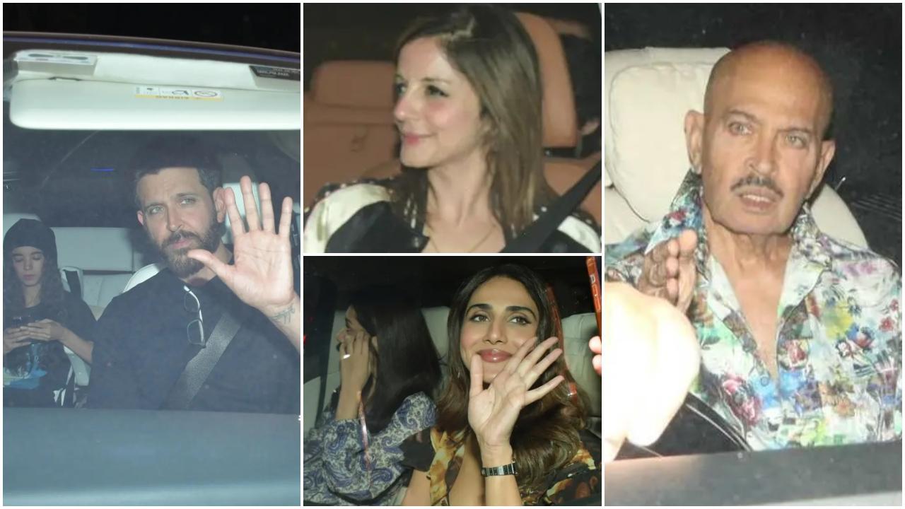 `फाइटर` स्क्रीनिंग नाईट में कई बॉलीवुड सितारे शामिल होते दिखाई दिए. (All Pics/Yogen Shah)