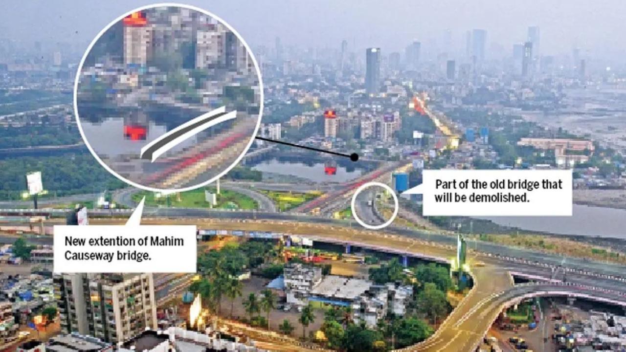 Mahim Causeway bridge