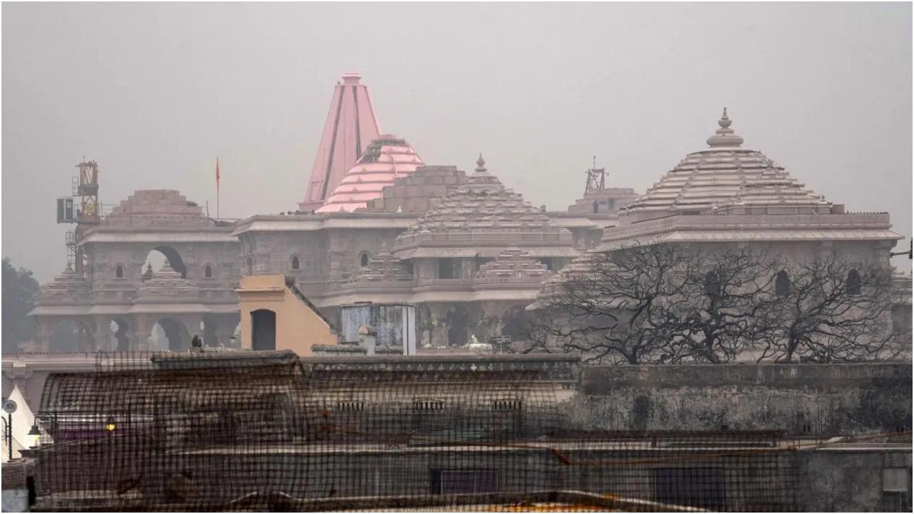 अयोध्या में राम मंदिर. तस्वीर/पीटीआई