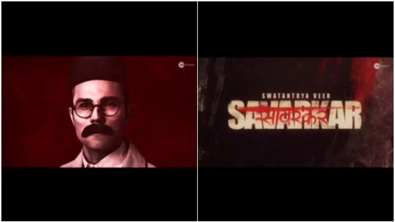Randeep Hooda shared the motion poster of Swatantrya Veer Savarkar