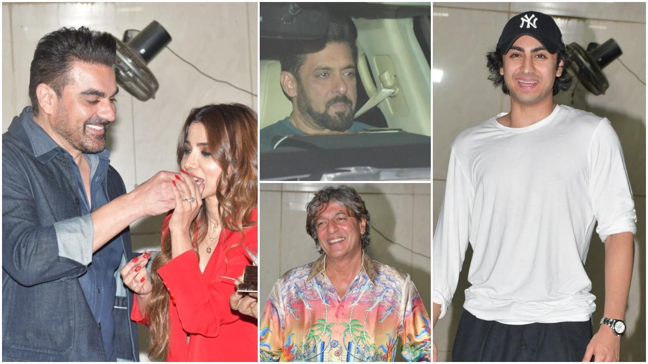 अरबाज खान ने पत्नी शूरा खान के 31वें जन्मदिन पर शानदार पार्टी का आयोजन किया था. (सभी तस्वीरें/योगेन शाह)