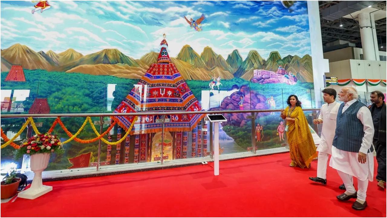 रिलीज में कहा गया है कि नए टर्मिनल भवन में 60 चेक-इन काउंटर, 5 बैगेज हिंडोला, 60 आगमन आव्रजन काउंटर और 44 प्रस्थान उत्प्रवास काउंटर हैं.