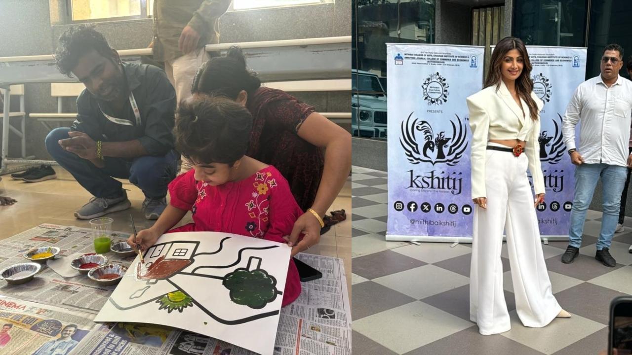 टीम क्षितिज द्वारा आयोजित कार्यक्रम की छवियों का एक कोलाज.