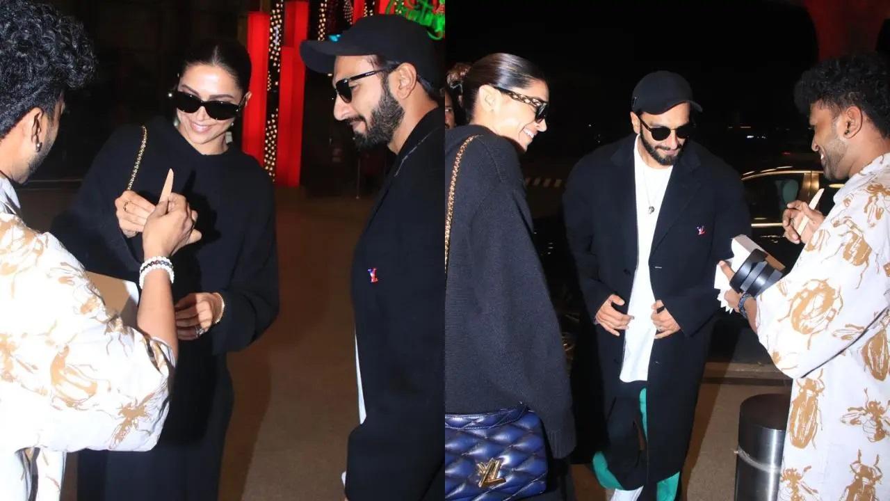 दीपिका पादुकोण और रणवीर सिंह. फोटोज़/योगेन शाह