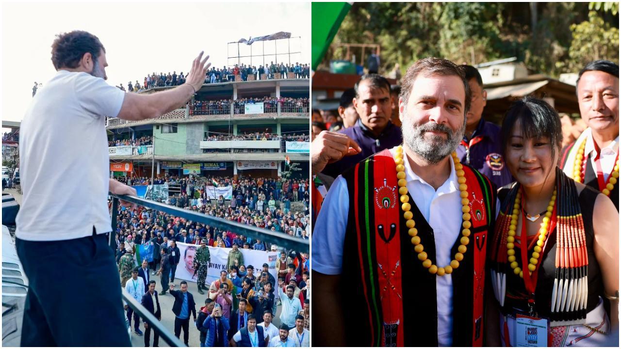 सोमवार को सेकमाई से शुरू होकर यात्रा ने मणिपुर में अपना सफर पूरा किया. इस दौरान राहुल गांधी काफी उत्साहित दिखाई दिए. 