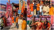 ठाकरे ग्रुप के कार्यकर्ता नायगांव में सोमवार को भव्य रैली की तैयारी करते दिखाई दिए. 