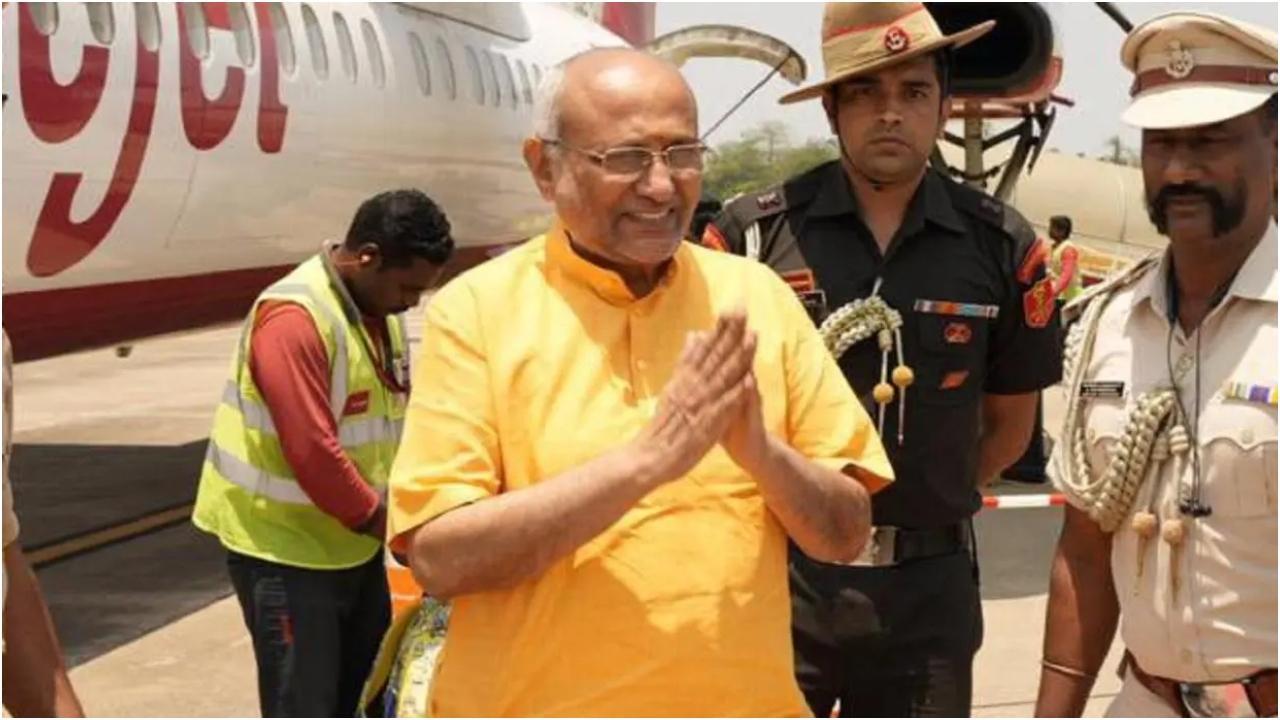 सी पी राधाकृष्णन. चित्र/X