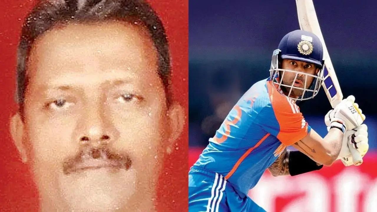 Ashok Aswalkar, Suryakumar Yadav (Pic: File Pic)