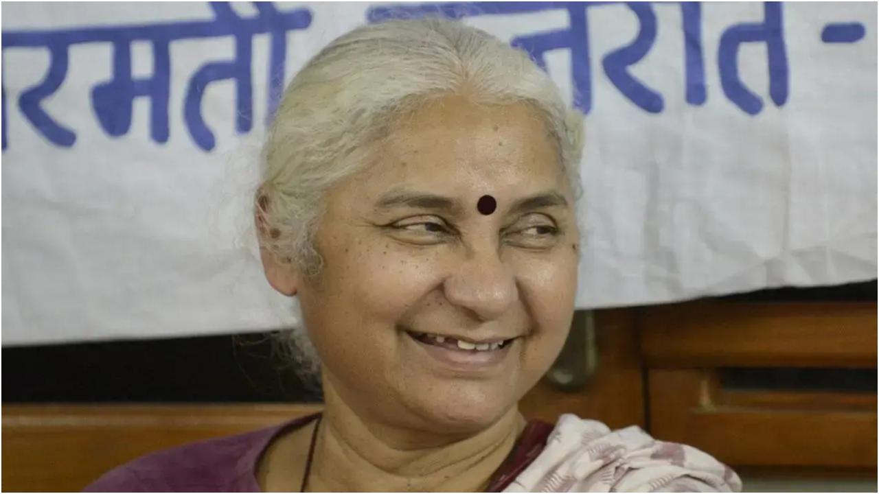 मेधा पाटकर। फाइल फोटो/एएफपी