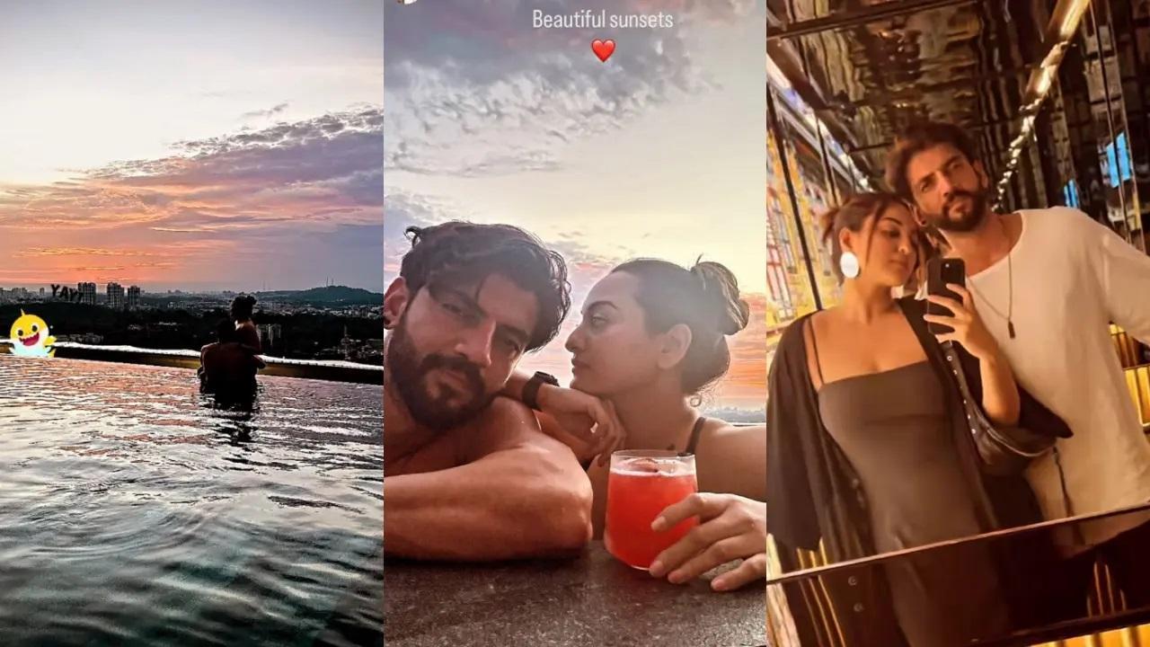 Zaheer Ibal, Sonakshi Sinha Pic/Instagram