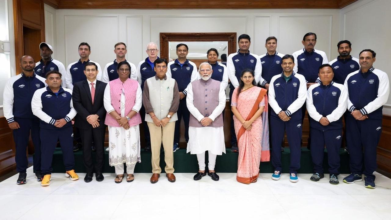 ओलंपिक खिलाड़ियों को पीएम मोदी ने किया विदा