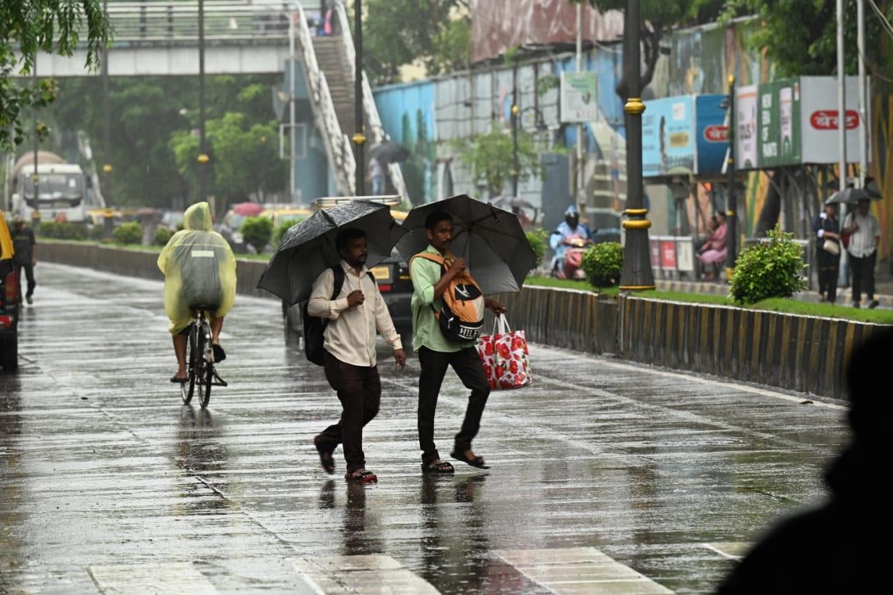 चेंबूर, कुर्ला और आरे कॉलोनी के निचले इलाकों में जलभराव हुआ और बेस्ट बस मार्गों को मोड़ना पड़ा. हालांकि, शहर में लोकल ट्रेन सेवाएं सामान्य रहीं.