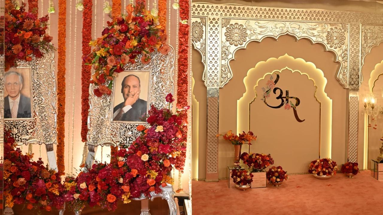 अनंत राधिका की शादी के लिए सजा रेड कारपेट (फोटो/योगेन शाह)