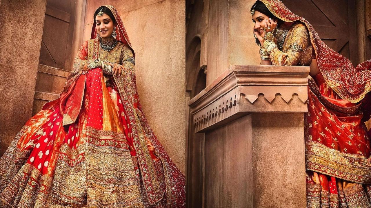 राधिका मर्चेंट की विदाई लहंगा (फोटो/इंस्टाग्राम)
