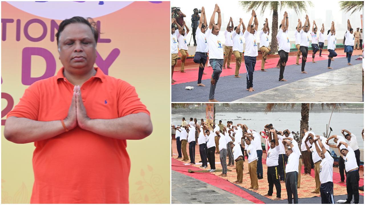 कार्यक्रम के पिछले का उद्देश्य योग के महत्व को बढ़ावा देना और स्वस्थ जीवन शैली के प्रति जागरूक करना है.