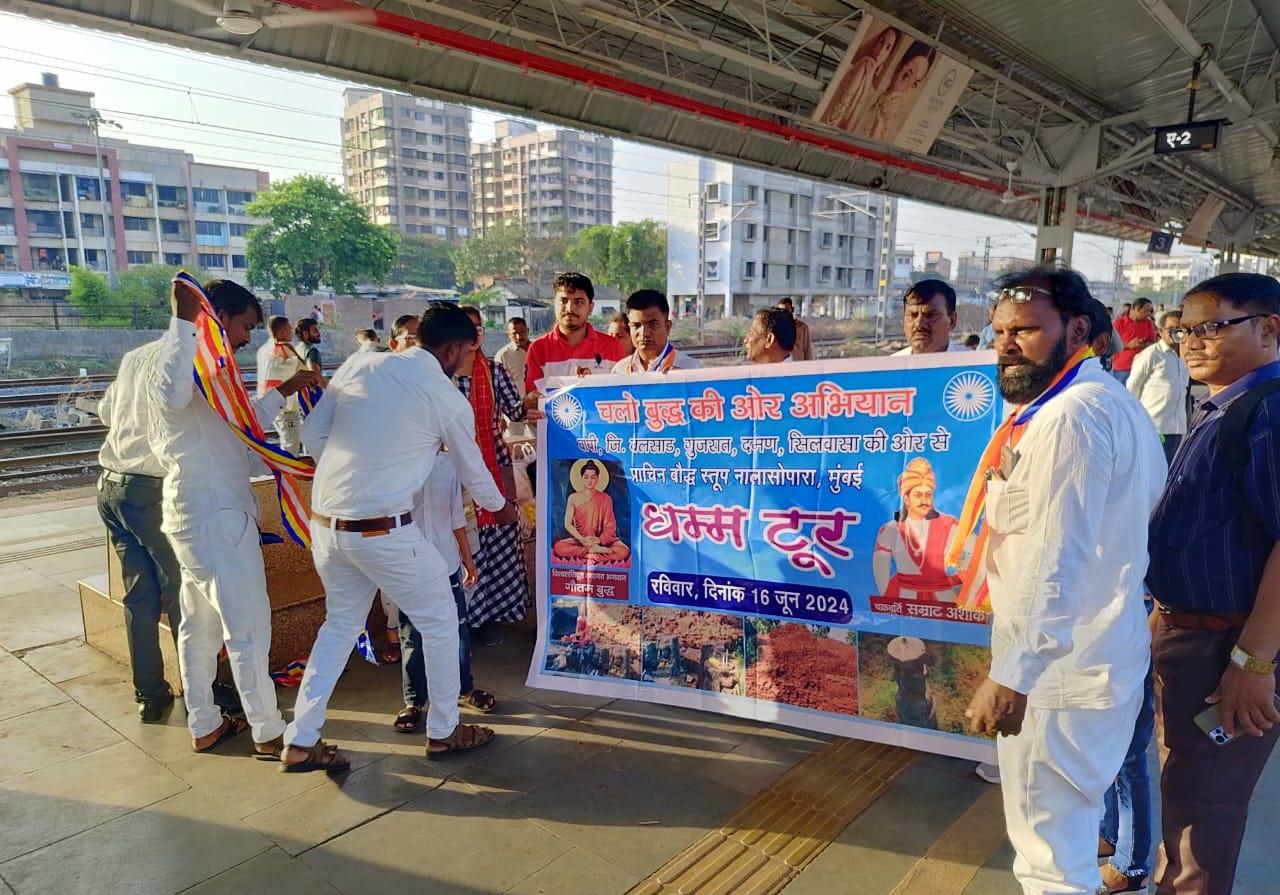 `चलो बुद्ध की ओर` अभियान के तहत आयोजित इस यात्रा का मुख्य उद्देश्य भगवान गौतम बुद्ध के संदेशों और उनके जीवन से प्रेरणा लेना है.