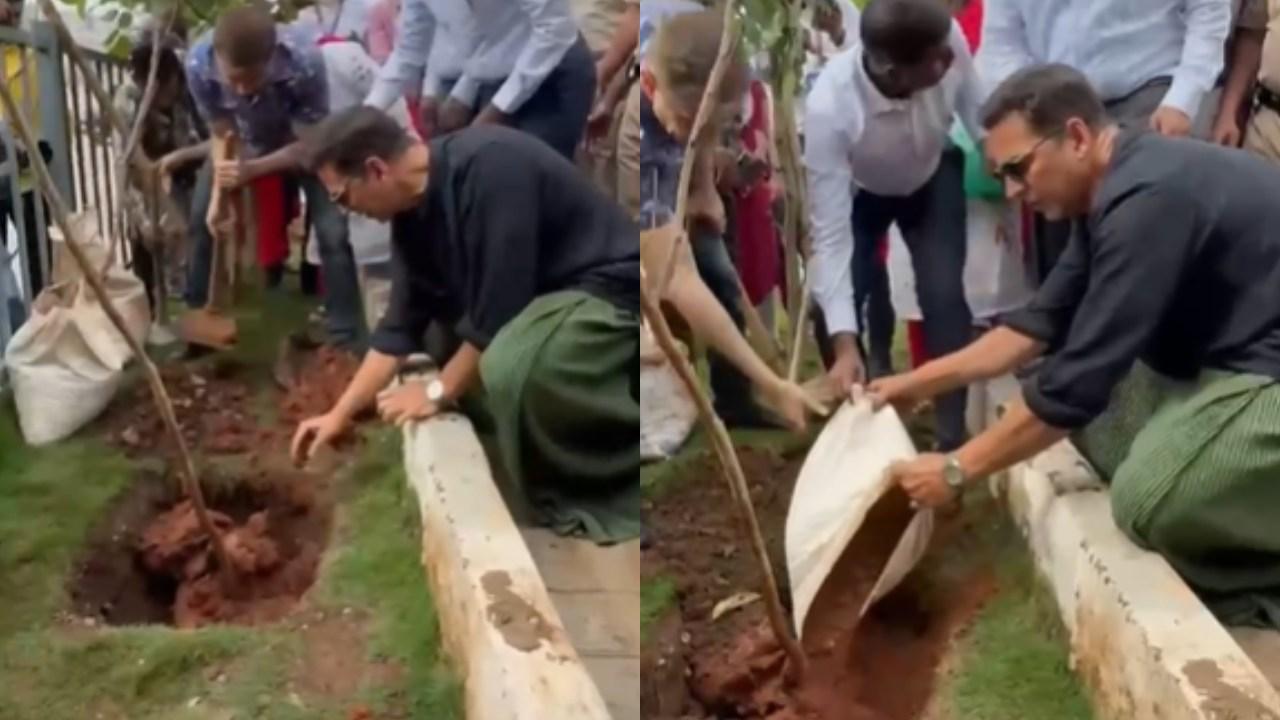 वृक्षारोपण अभियान को अनिल कपूर, शत्रुघ्न सिन्हा, अभिषेक बच्चन, अनुपम खेर, बप्पी लाहिड़ी, अजय देवगन, सोनू निगम, संग्राम सिंह, रणवीर शौरी, रोहित शेट्टी, हेमा मालिनी, सोनाक्षी सिन्हा और आयशा जुल्का जैसे बड़े सितारों का समर्थन मिला है.